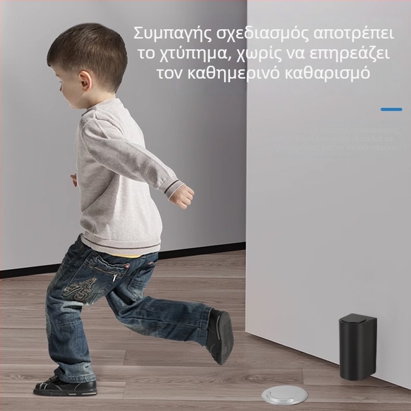 Κρυφή μαγνητική πρόσδεση, εγκατάσταση χωρίς διάτρηση, νέα πόρτα μπάνιου με αντι-σύγκρουση και υπερ-στενό πλαίσιο από κράμα αλουμινίου και γυαλί, ισχυροί μαγνήτες, ελαφρύς πολυτελής στυλ