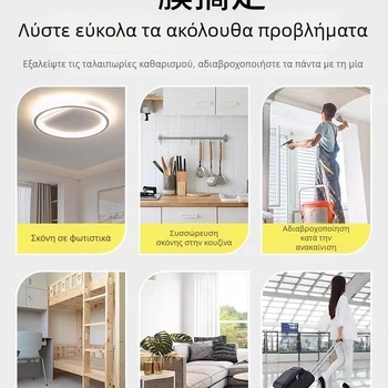 Κάλυμμα προστασίας από τη σκόνη για οικιακά έπιπλα, αδιάβροχο πλαστικό φιλμ