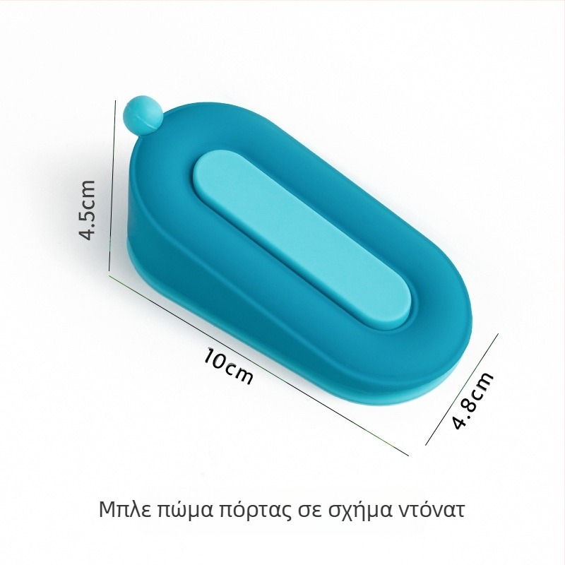 Προστατευτής πόρτας σε σχήμα ντόνατ από μαλακό PVC, δημιουργικός σχεδιασμός, ήσυχος απορροφητής πρόσκρουσης, διπλής χρήσης