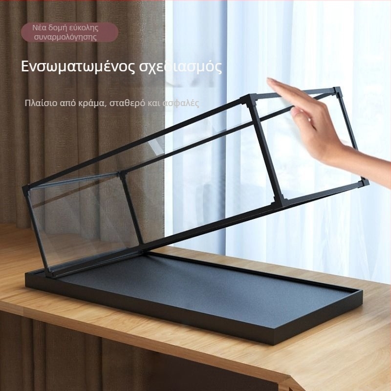 Κουτί αποθήκευσης κατά της σκόνης με διαφανή ακρυλικο-αλουμινένια κατασκευή, συμβατό με LEGO 42213 Ford Mustang SUV εκτός δρόμου