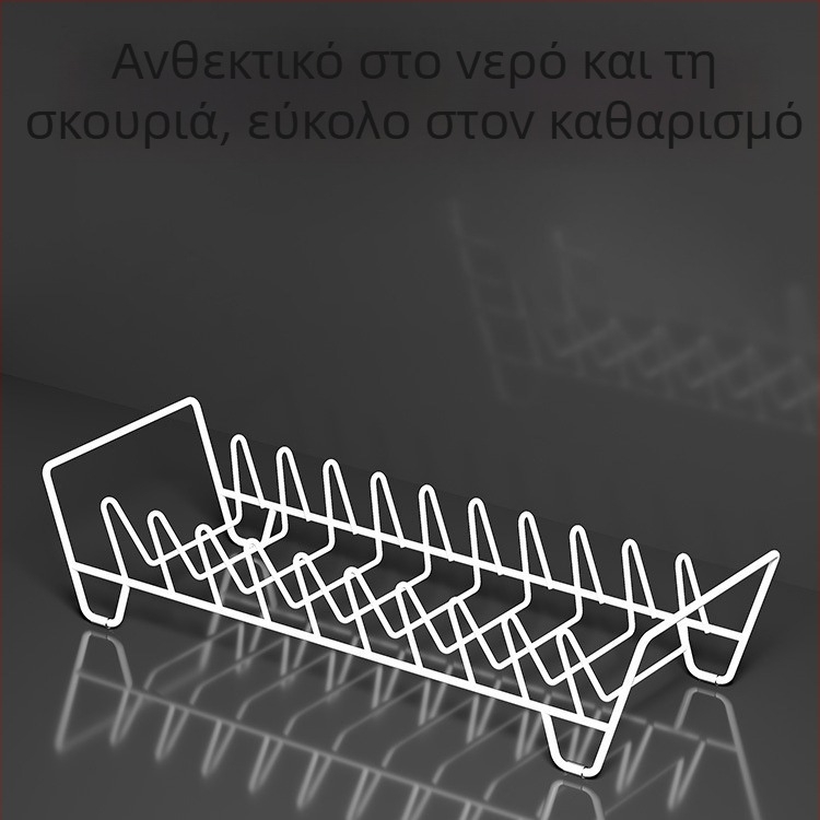 Εντοιχισμένο ράφι πιάτων με αποστράγγιση για την κουζίνα, ράφι αποθήκευσης σε ντουλάπι