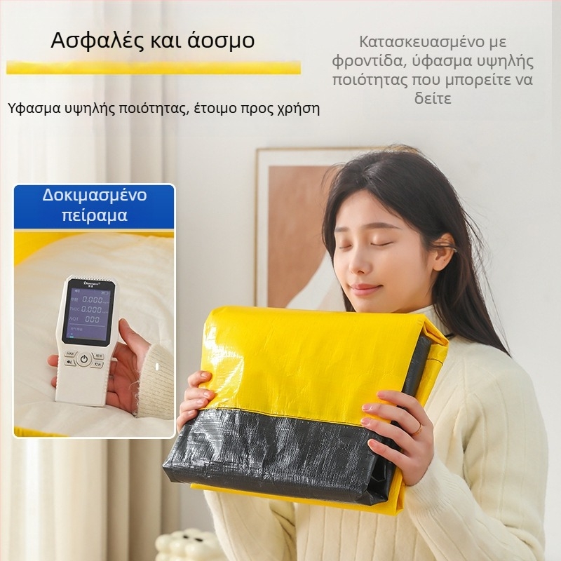 Μεγάλη, αδιάβροχη τσάντα μεταφοράς με μεγάλη χωρητικότητα για αποθήκευση παπλωμάτων και ρούχων — ανθεκτική συσκευαστική τσάντα