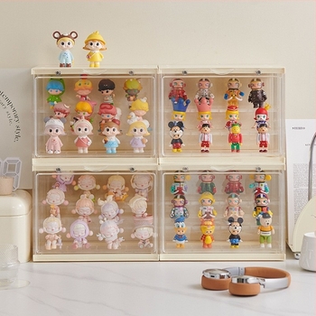 Ακρυλική προθήκη έκθεσης για αποθήκευση blind box και φιγούρες Pop Mart.