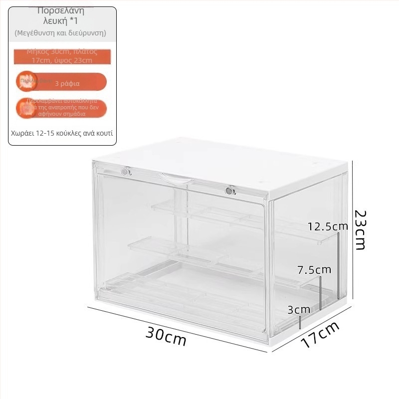 Ακρυλική προθήκη έκθεσης για αποθήκευση blind box και φιγούρες Pop Mart.