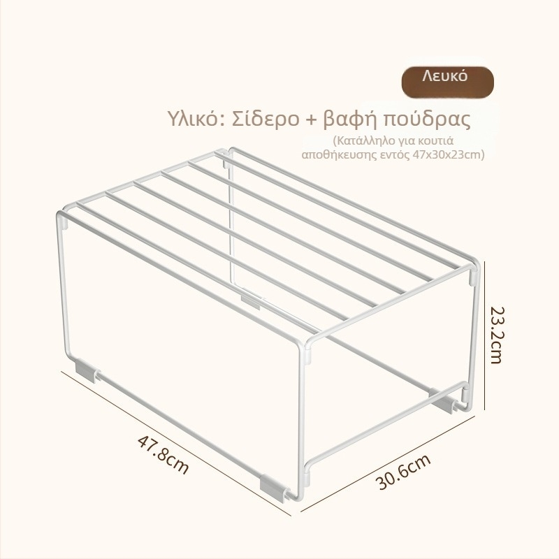 Anqin υφασμάτινο κουτί αποθήκευσης, πτυσσόμενος οργανωτής ντουλάπας με μεγάλη χωρητικότητα για ρούχα