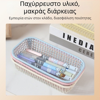 Αποθηκευτικό καλάθι σε στυλ Ins από σφυρήλατο σίδηρο — μικρό γραφείο, οργανωτής επιφάνειας εργασίας