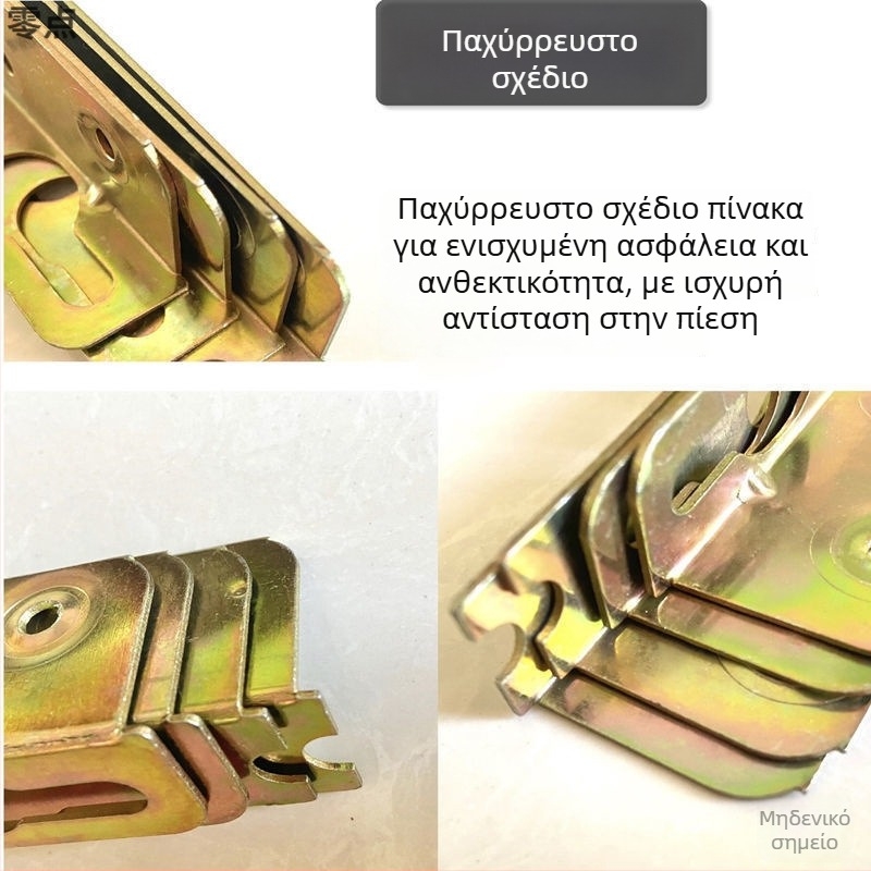 Ανθεκτικά εξαρτήματα κρεβατιού σε κορεατικό στυλ: γάντζοι και μεντεσέδες κρεβατιού για ξύλινο κρεβάτι, τριπλοί γάντζοι με συνδετήρες