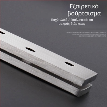 Ανοξείδωτος χάλυβας 360° μεντεσές για πόρτες ντουλάπες, κρυφή άρθρωση επάνω-κάτω