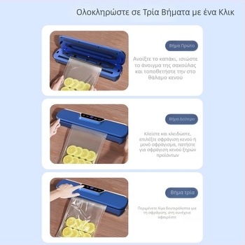 Πλήρως αυτόματη μηχανή κενού για ξηρή και υγρή χρήση, πολυλειτουργική οικιακή συσκευή σφράγισης κενού