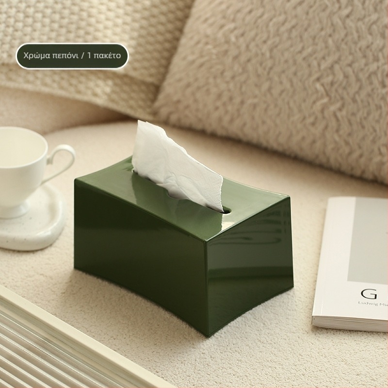 Μινιμαλιστικό κουτί χαρτοπετσέτας για οικία και σαλόνι, επιτραπέζιο κουτί αποθήκευσης χαρτοπετσετών