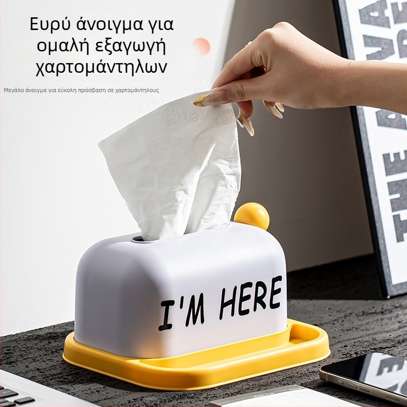 Κουτί χαρτοπετσέτας ντοπαμίνης για σαλόνι και τραπεζαρία, κομψή επιτραπέζια διακόσμηση με χριστουγεννιάτικο μοτίβο