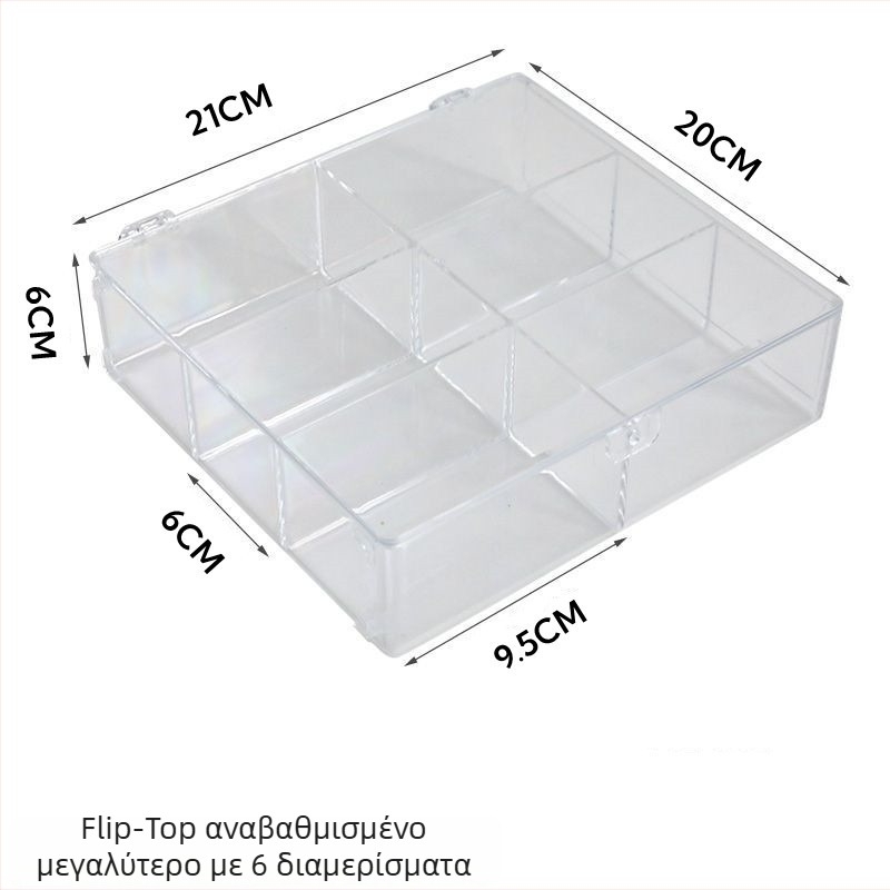 Ακρυλική θήκη αποθήκευσης φιγούρων blind box με επιτραπέζιο εκθετήριο, διαφανής και προστασία από σκόνη