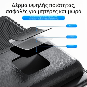 Δερμάτινος οργανωτής πορτμπαγκάζ αυτοκινήτου – αδιάβροχη τσάντα αποθήκευσης για πίσω κάθισμα