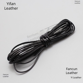 2mm λεπτό συνθετικό δερμάτινο κορδόνι για DIY κοσμήματα — PU δερμάτινο κορδόνι για βραχιόλια και κολιέ