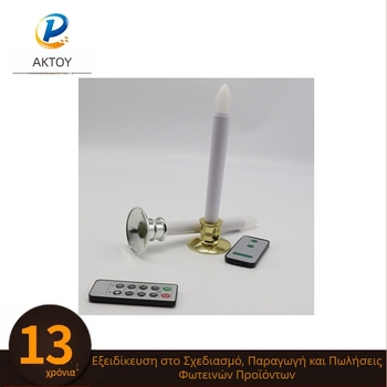 LED Μακριά Tea Light Κερί, Κυλινδρικό ABS