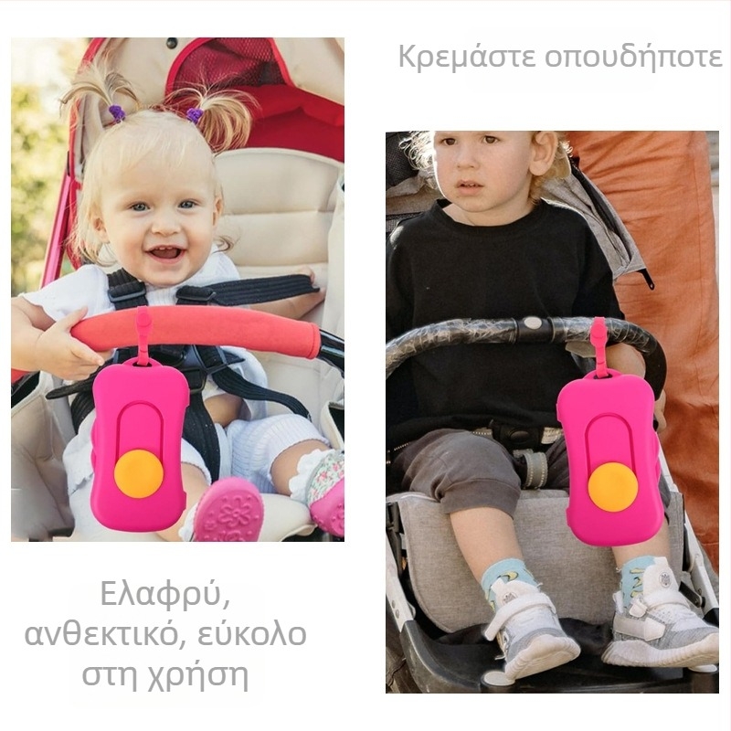 Κιβώτιο υγρών μαντηλιών για αυτοκίνητο — υγιεινό, εύχρηστο και έτοιμο για ταξίδια (για μητέρες και μωρά)