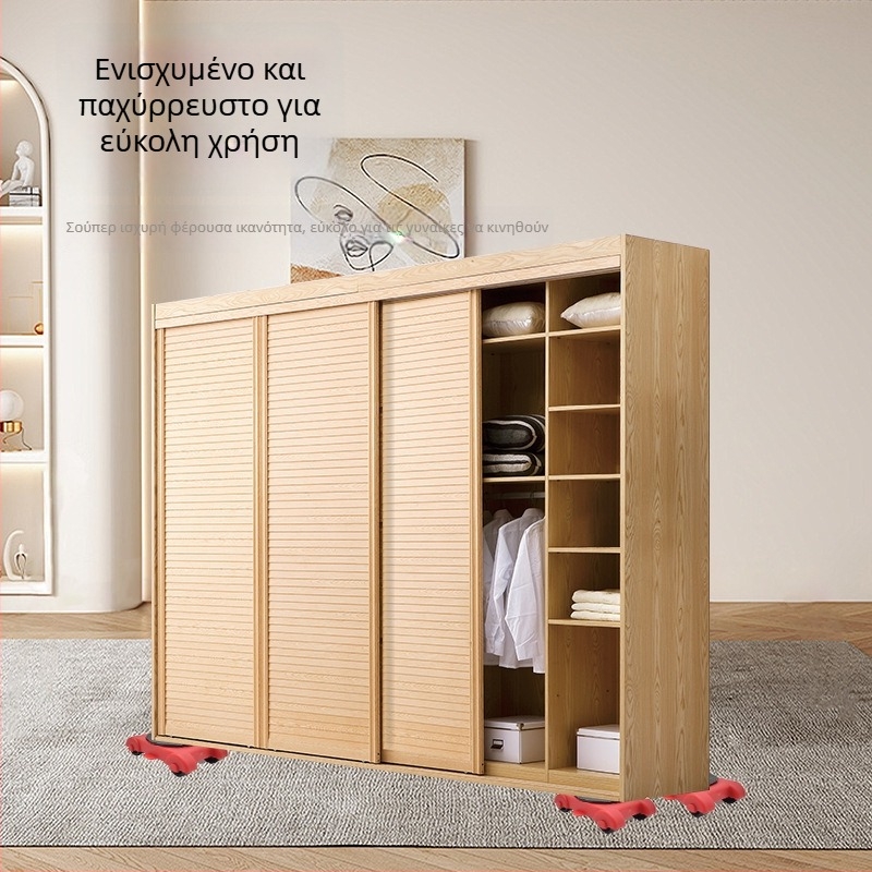 ZHCY Εργαλείο μετακίνησης επίπλων με περιστρεφόμενα ροδάκια – σετ 5 τεμαχίων για μετακίνηση κρεβατιού, τραπεζιού καφέ και βαριών οικιακών αντικειμένων