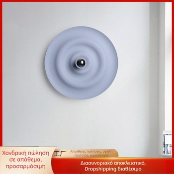 Σκανδιναβική μινιμαλιστική λάμπα τοίχου για σαλόνι και διάδρομο, σχεδιαστική LED λάμπα τοίχου για γραφείο και υπνοδωμάτιο