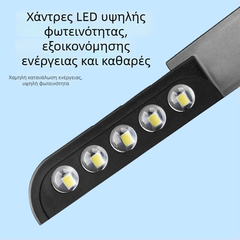Ηλιακό φως κήπου για μπαλκόνι, εξωτερικό αδιάβροχο φωτιστικό τοίχου με διπλή κεφαλή, επάνω-κάτω φωτισμός