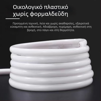 360° κυκλική LED λωρίδα φωτισμού, 220V εξωτερική αδιάβροχη, για γενικές μηχανικές εφαρμογές φωτισμού