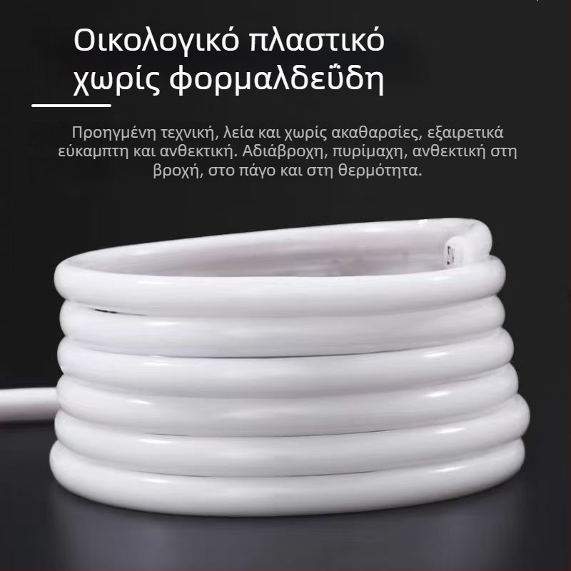 360° κυκλική LED λωρίδα φωτισμού, 220V εξωτερική αδιάβροχη, για γενικές μηχανικές εφαρμογές φωτισμού