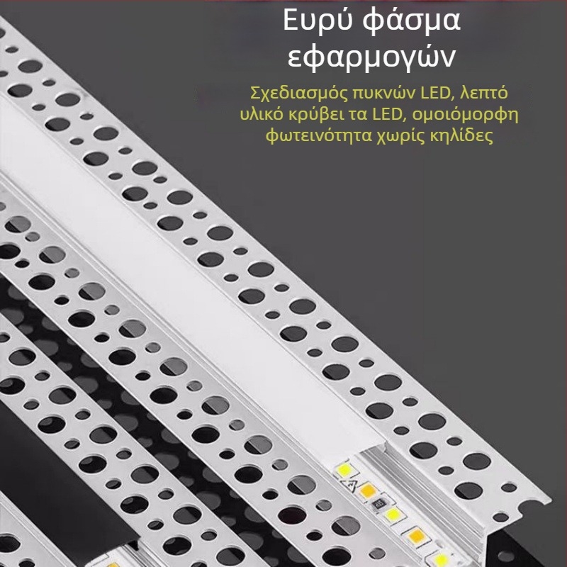 LED ταινία 220V, τρίχρωμη, τριών σειρών, υπερλαμπρή, αδιάβροχη για εξωτερική και εσωτερική διακόσμηση, γραμμικού τύπου