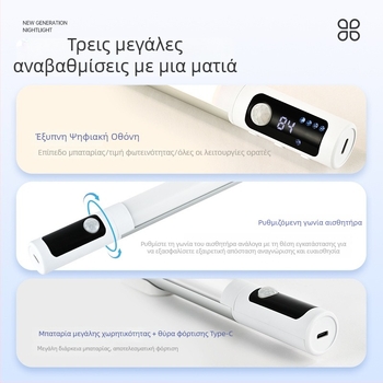 Λωρίδα LED με αισθητήρα κίνησης και μαγνητική στήριξη, αυτοκόλλητη, κατάλληλη για ντουλάπες