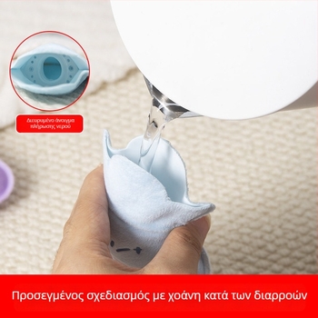 Αντιεκρηξιακή φιάλη ζεστού νερού με θήκη θέρμανσης χεριών, γλυκό σχέδιο κινουμένων σχεδίων, μεγάλα και μικρά μεγέθη, για γυναίκες