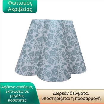 Υφασμάτινο αμπαζούρ με πέντε πέταλα, κατά παραγγελία για νυχτερινό φωτιστικό κομοδίνου, αντιθαμβωτικό