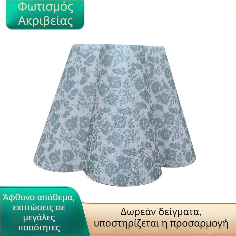 Υφασμάτινο αμπαζούρ με πέντε πέταλα, κατά παραγγελία για νυχτερινό φωτιστικό κομοδίνου, αντιθαμβωτικό