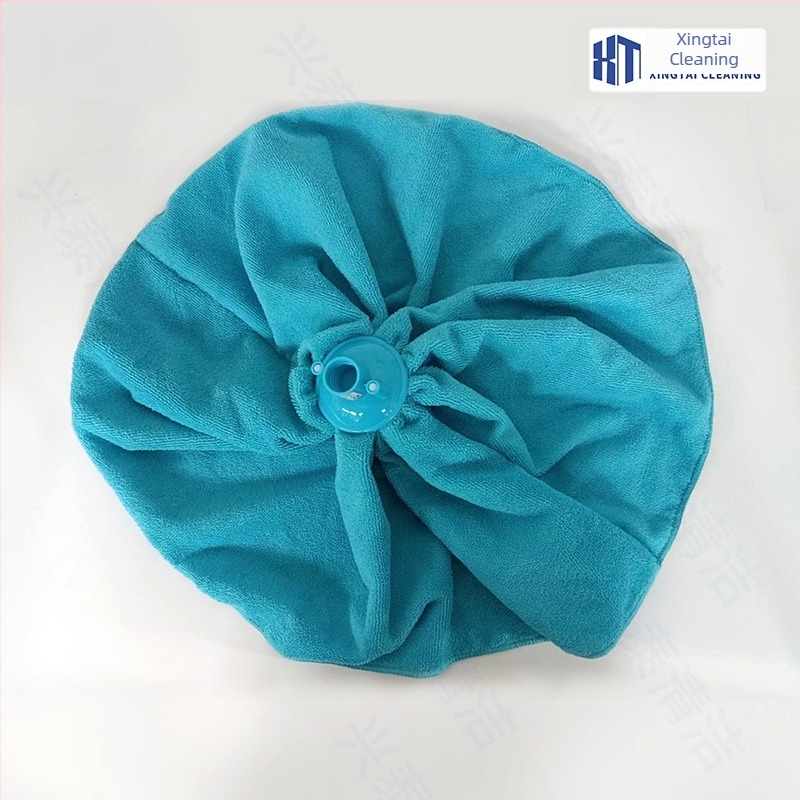 Απορροφητικό mop με στρογγυλή κεφαλή από Microfiber, με λαβή, για οικιακή και επαγγελματική χρήση, ενιαίο πανί για μεγάλες επιφάνειες