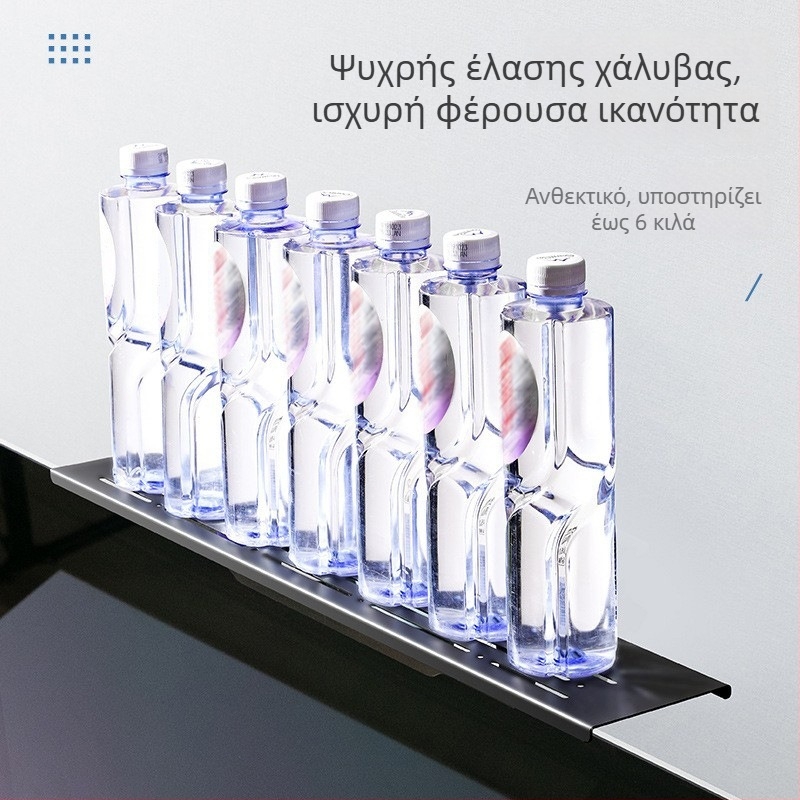 Άγκιστρο χωρίς διάτρηση για ρούτερ και τηλεόραση πάνω σε ράφι αποθήκευσης αποκωδικοποιητή