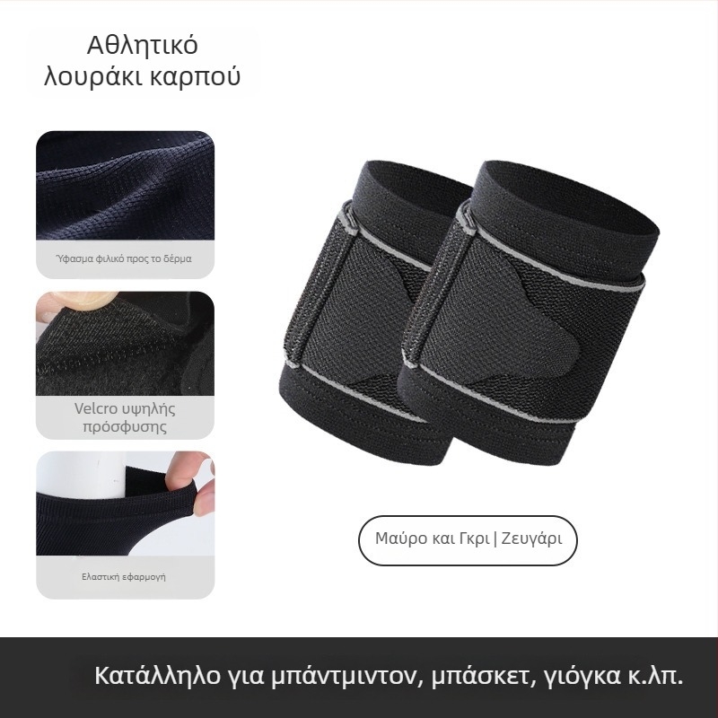 Nelix Γυναικεία Υποστήριξη Καρπού με Θήκη Τένοντα – Συμπιεστικός Ιμάντας για Αθλήματα, Προστασία από Διαστρέμματα