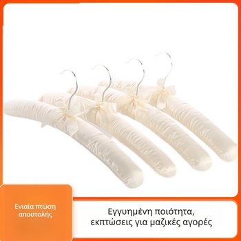 Κρεμάστρα για παλτό από κασμίρι, εξαιρετικά χοντρή, με μαλακό σφουγγάρι, χωρίς ίχνη, αντι-παραμόρφωση, για χειμωνιάτικα παλτά