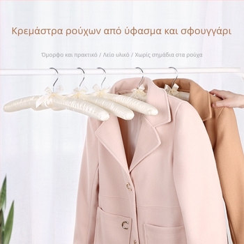 Κρεμάστρα για παλτό από κασμίρι, εξαιρετικά χοντρή, με μαλακό σφουγγάρι, χωρίς ίχνη, αντι-παραμόρφωση, για χειμωνιάτικα παλτά