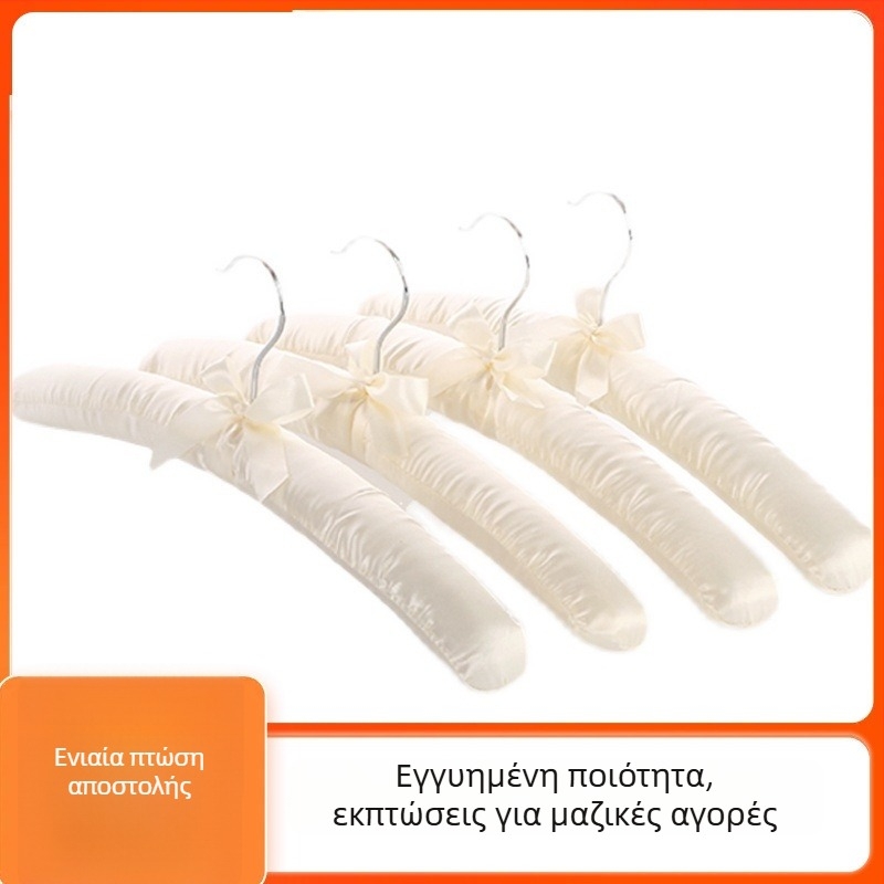 Κρεμάστρα για παλτό από κασμίρι, εξαιρετικά χοντρή, με μαλακό σφουγγάρι, χωρίς ίχνη, αντι-παραμόρφωση, για χειμωνιάτικα παλτά