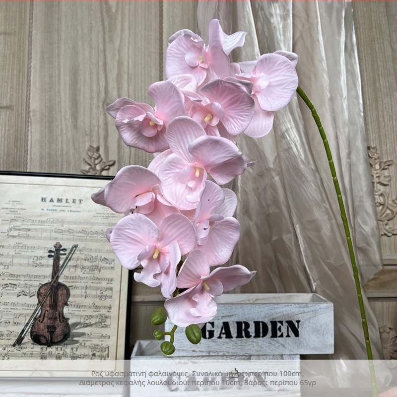 Phalaenopsis με 9 άνθη, μεταξωτό λουλούδι για γάμο και οικιακή διακόσμηση