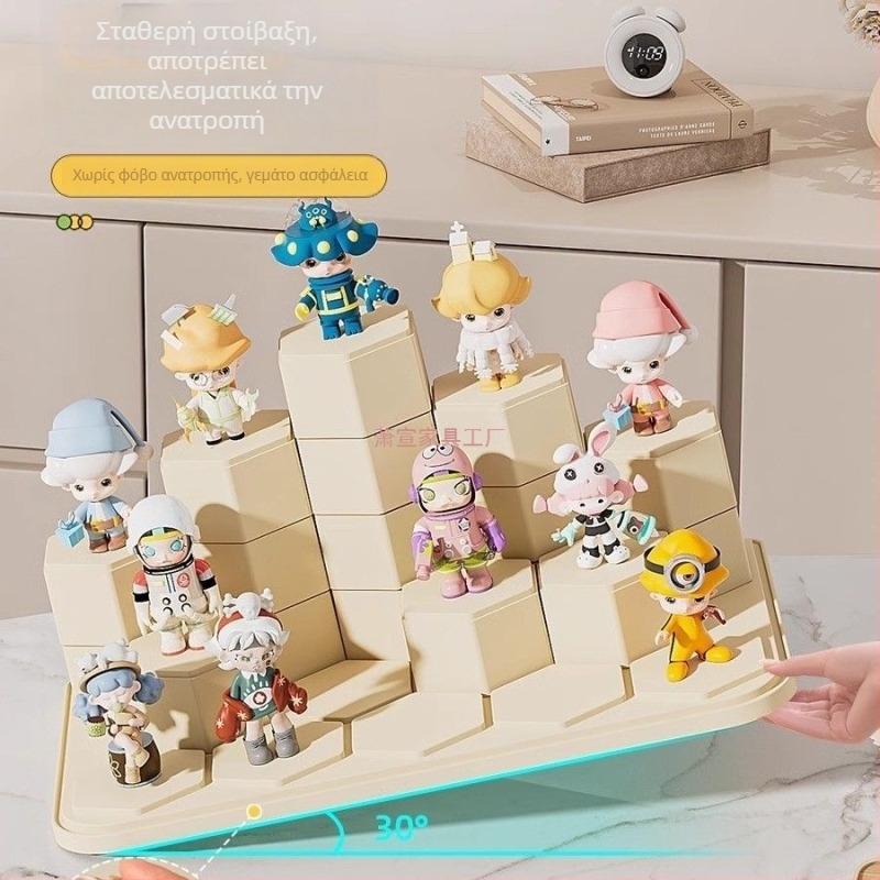 Ακρυλική θήκη έκθεσης για Blind Box, διαφανής, με προστασία από σκόνη, για συλλεκτικές φιγούρες και εξαρτήματα κατασκευών