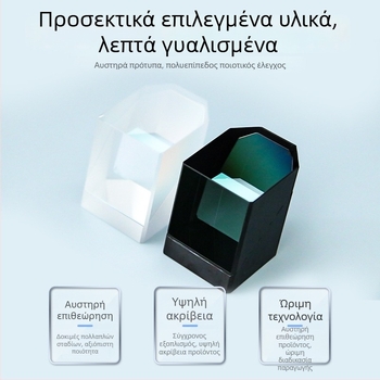 Μαύρα επικαλυμμένα πρίσματα οροφής και φακοί με υψηλό δείκτη διάθλασης για ακριβή οπτικά όργανα