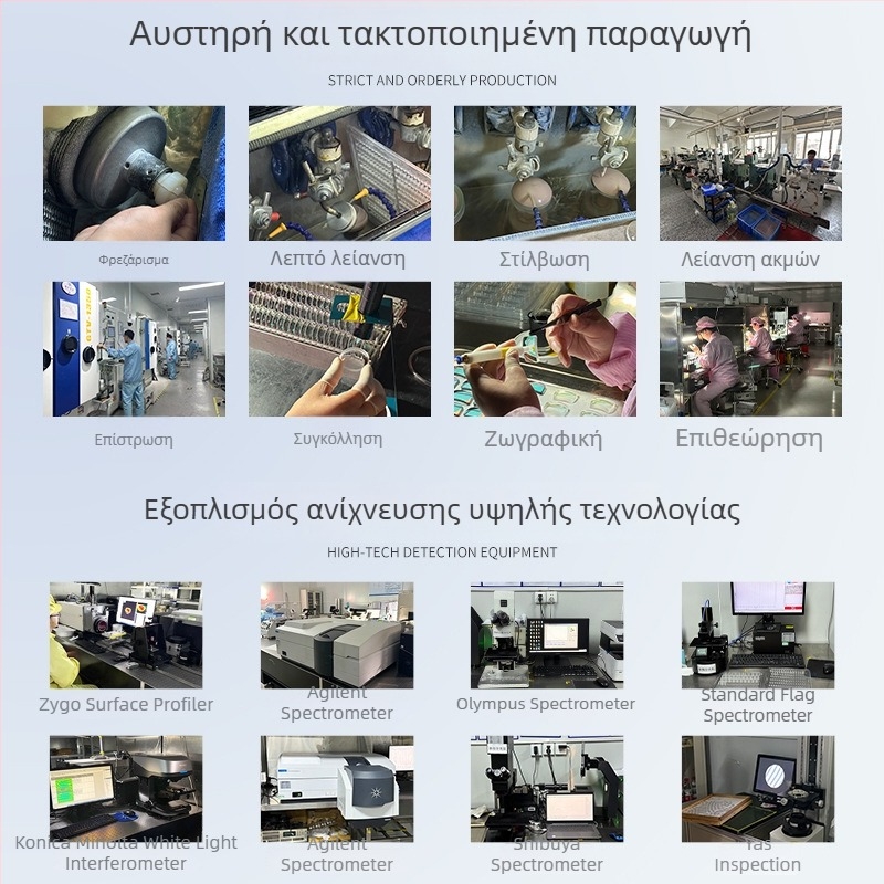 Ανακλαστικό καθρέφτης, ανάκλαση 10°, μετάδοση 90°, οπτικό όργανο υψηλής ακρίβειας, υψηλός δείκτης διάθλασης, υψηλή διαπερατότητα, οπτικό πρίσμα