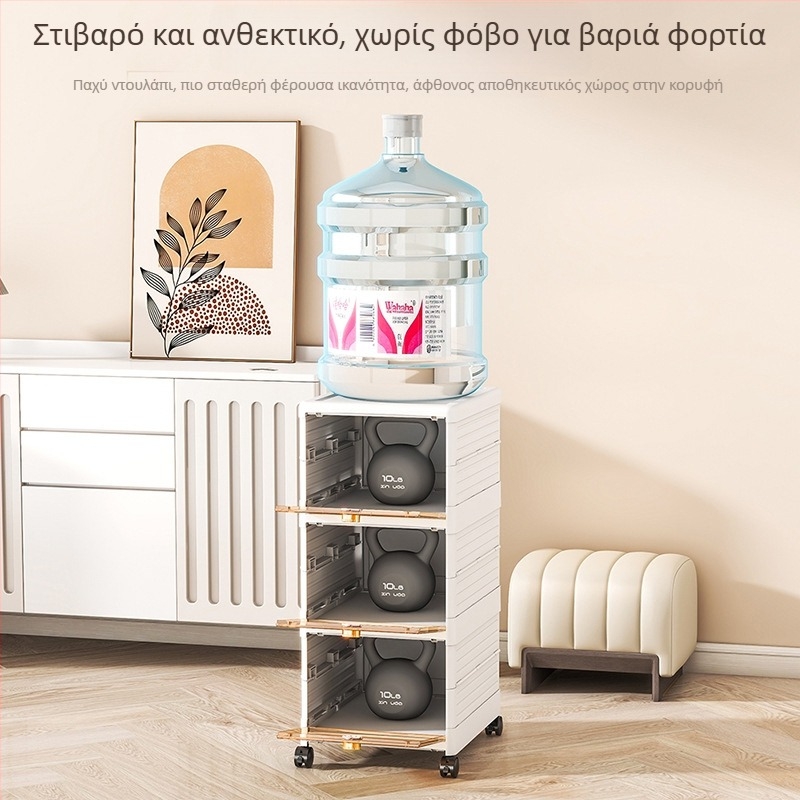 Πτυσσόμενο διαφανές ντουλάπι παπουτσιών με καπάκι, πλαστικό, χωρίς εγκατάσταση, αποθήκευση παπουτσιών, τσαντών και CD