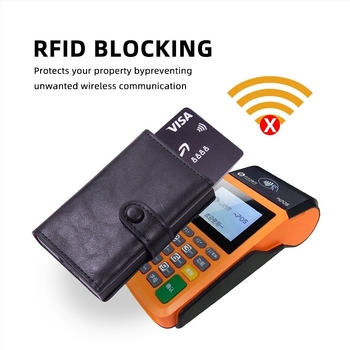 Θήκη πιστωτικών καρτών με προστασία RFID, μακαρόν στιλ και πολλαπλά διαμερίσματα