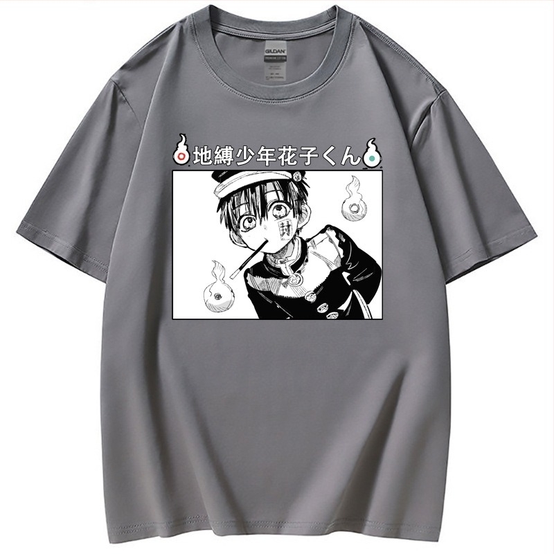 Toilet-Bound Hanako-kun γυναικείο βαμβακερό T-shirt με γραφικό σχέδιο, χαλαρή γραμμή, στρογγυλή λαιμόκοψη, κοντομάνικο, καλοκαιρινή συλλογή 2021