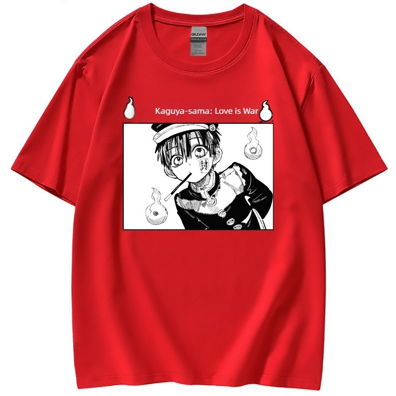 Toilet-Bound Hanako-kun γυναικείο βαμβακερό T-shirt με γραφικό σχέδιο, χαλαρή γραμμή, στρογγυλή λαιμόκοψη, κοντομάνικο, καλοκαιρινή συλλογή 2021