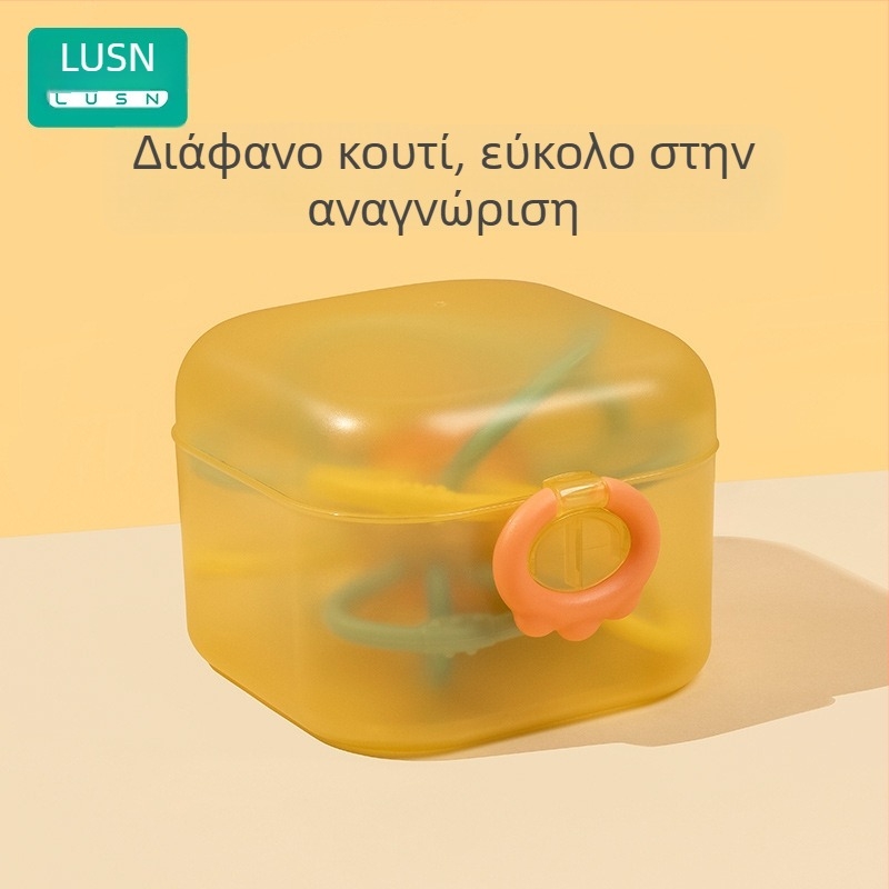 Rushan Baby Θήκη Αποθήκευσης Μασητήρων και Πιπίλων, Προστασία από Σκόνη, Πολυλειτουργικός Οργανωτής για Μωρά