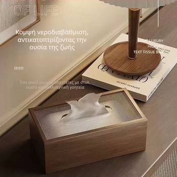 Ξύλινο κουτί χαρτοπετσέτας υψηλής ποιότητας – επιτραπέζιο αποθηκευτικό για σαλόνι και τραπεζάκι καφέ, κινεζικού στυλ, κομψό διακοσμητικό σπίτι
