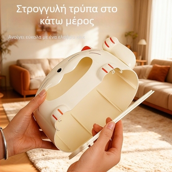 Κουτί χαρτοπετσέτας Lucky Cat – διακοσμητικό για το σπίτι, χαριτωμένος χαρακτήρας καρτούν
