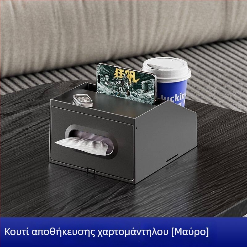 Οργανωτής υποβραχιόνιο αυτοκινήτου: πολυλειτουργική θήκη χαρτομάντιλων, κεντρική αποθήκευση και θήκη ποτηριού