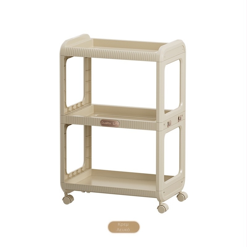 Κάδος αποθήκευσης στρώματος γιόγκα με ρόδες, οικιακός οργανωτής εξοπλισμού γυμναστικής, αποθήκευση αλτήρων, 3 επιπέδων ράφι