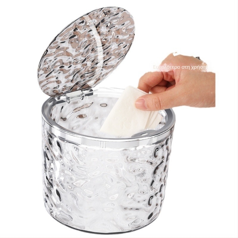 Θήκη αποθήκευσης γραφείου από PET, 2L, για κάψουλες απορρυπαντικού πλυντηρίου, με καπάκι